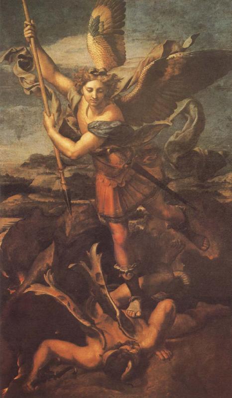 RAFFAELLO Sanzio Shemikaier and devil oil painting image